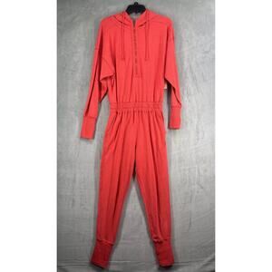 Free People Red Jumpsuit